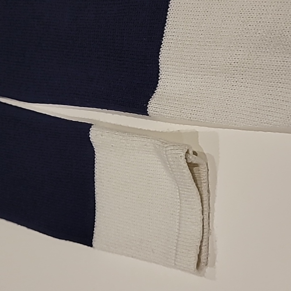 Honey Punch Navy and White Striped Cardigan - Picture 4 of 8